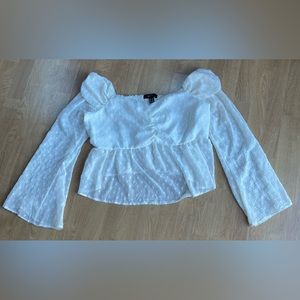 Longsleeve cropped tee NEW WITH TAGS